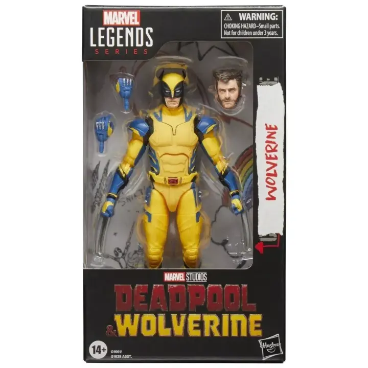 MARVEL LEGENDS SERIES FIGURA WOLVERINE MARVEL STUDIOS DEADPOOL & WOLVERINE - 1