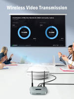 Lemorele Transmisor y Receptor HDMI Inalámbrico, Extensor HDMI Inalámbrico de 2.4/5G, 1080P Full HD, Alcance de 164FT, Salida Dual HDMI y VGA Inalámbrica para Transmitir Video y Audio al Monitor desde Portátiles o TV Box. - details 4