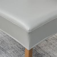 Cubiertas De Silla De Comedor En Cuero PU Impermeable Modernas Y Duraderas Antipolvo Para Hogar Y Hotel Cubierta De Cojín Elástica - details 24