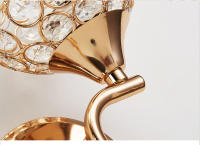 Lámpara De Pared Moderna De Cristal Sconce Iluminación Fija E27 Para Dormitorio Y Sala De Estar Estilo Retro Industrial Decoración De Lujo - details 14