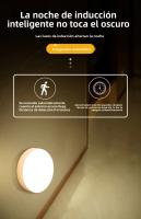 2pcs Luz De Noche Magnética Step Luz Recargable Por USB Con Sensor De Movimiento Inteligente 120° Amplio Rango De Sensación Cable De Carga Incluido - details 17