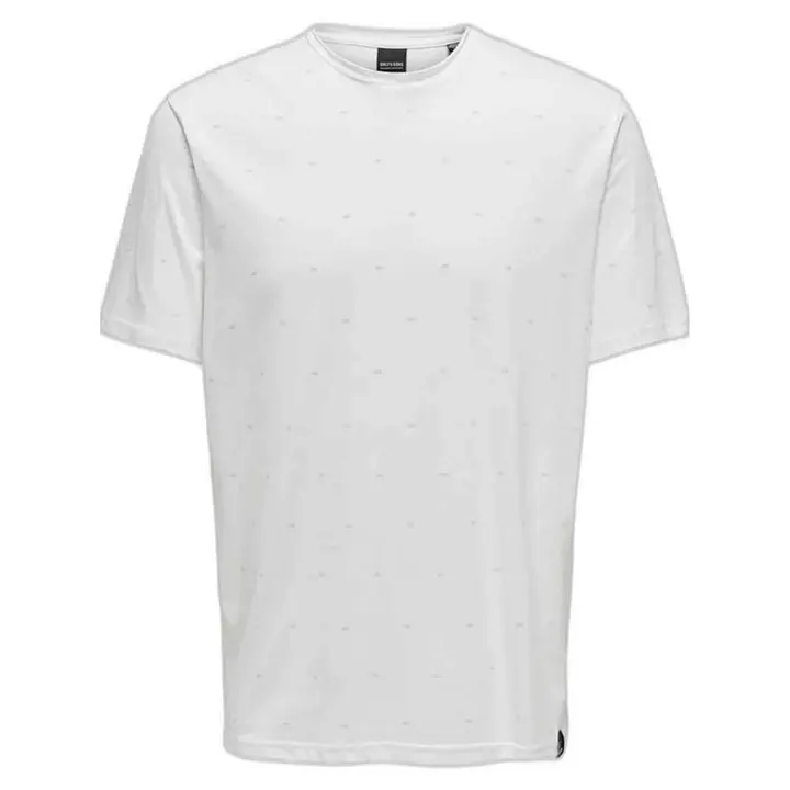 Camiseta de Manga Corta Only & Sons Onsmyron para hombre en color blanco - 1