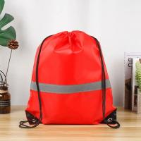 Nueva Mochila De Nylon Con Cordón Ruched Gran Capacidad Para Deportes Y Fitness Mochila Escolar De Hombro Unisex - details 2