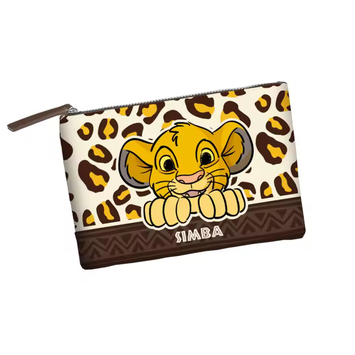Neceser Leopard El Rey Leon Disney 22,5×30,5x2cm. KARACTERMANIA - 1