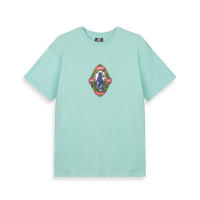 Grimey Camiseta The Premiere Liqueur Light Blue - details 1
