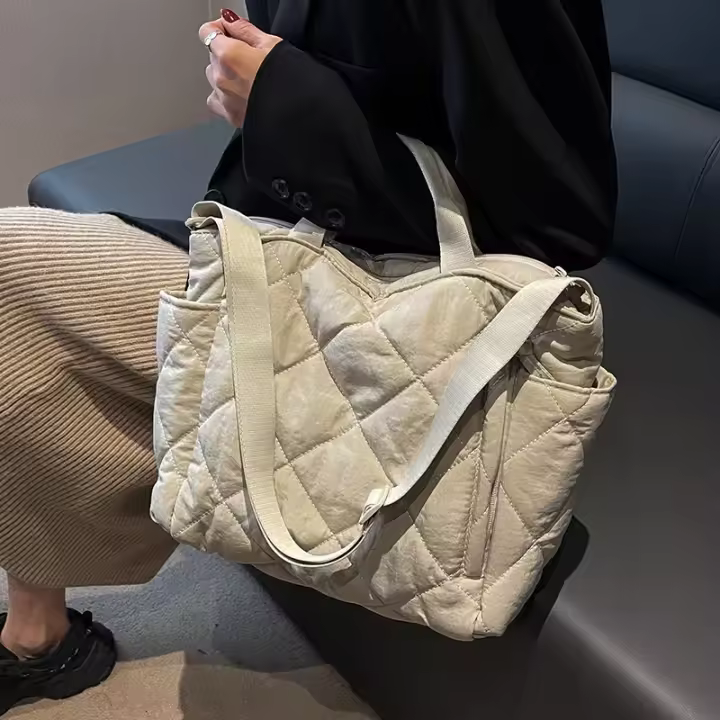 Nueva Bandolera Materna Grande Para Bebé Diaper Bolsa De Viaje Para Mamá Bolsa De Toallas De Manta Capacidad De Almacenamiento Alta Bolsa Materna - 1