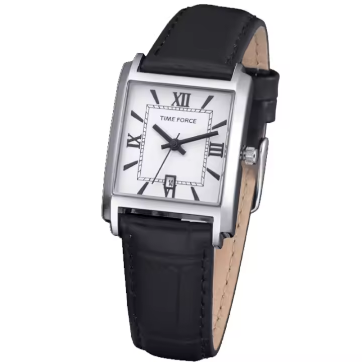 Time Force Tf3313l02  Reloj Para Para Mujer Color Negro - 1
