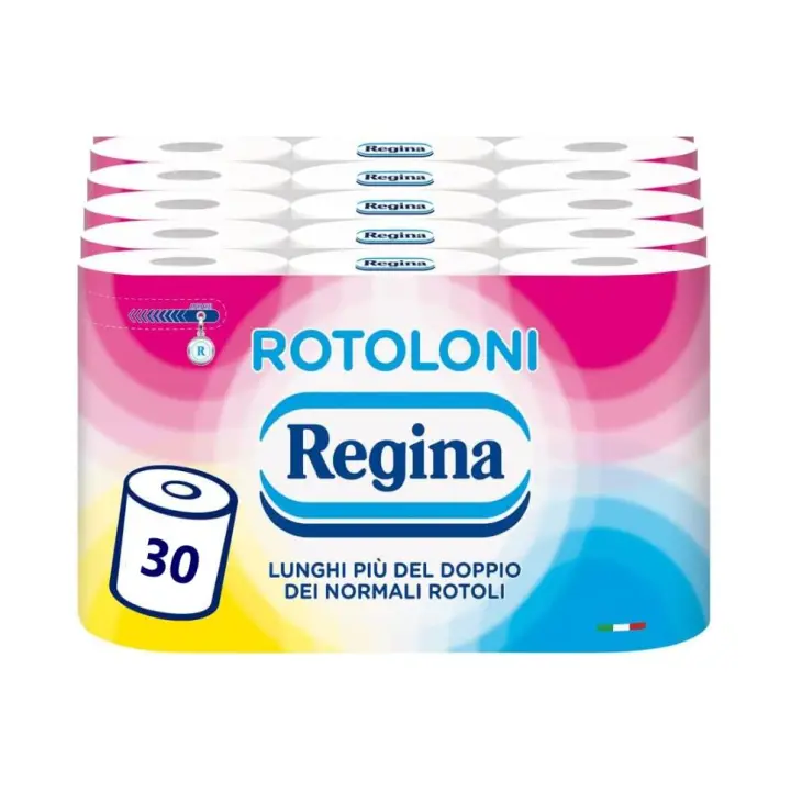 Regina Papel higiénico ecológico  - 30 rollos (5 x 6 unidades) - 1