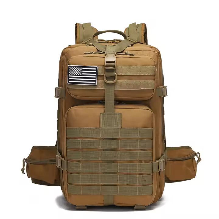 Nueva mochila de camping de gran capacidad para hombre, Sistema de mochila para Viajes al Aire Libre, protección de Giro, mopila 3P - 1