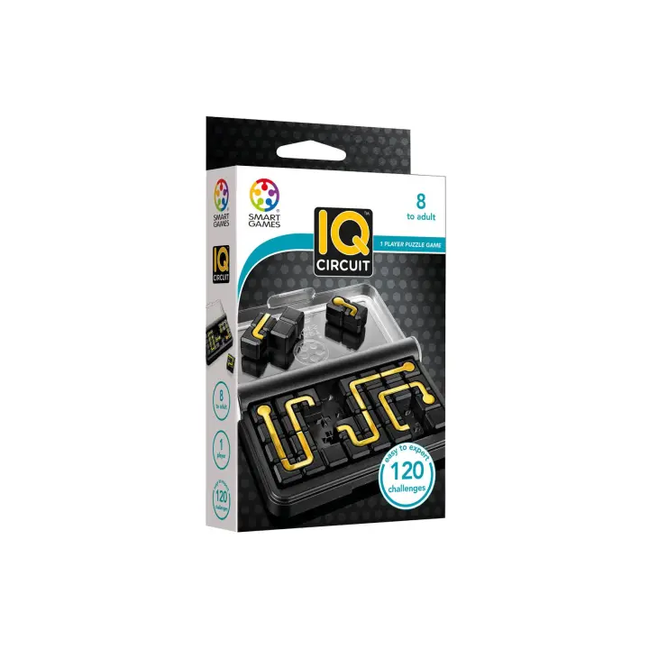 Smart Games - IQ Circuit | Rompecabezas Niños Y Adultos | Juegos De Mesa Niños 8 Años O Más | Incluye 120 Desafíos | Juegos Infantiles | Juegos Mesa - 1