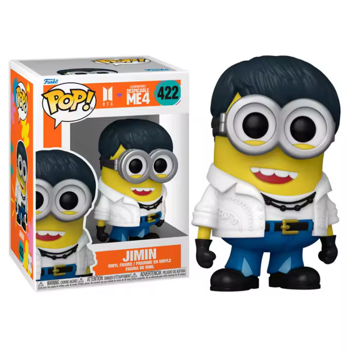 Funko Pop! Jimin 422 Bts Illumination's Despicable Me 4 - 1