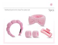 Diadema Nube + Banda Yoga Belleza |  Accesorio Spa Facial, Headband Suave para Maquillaje, Gimnasio o Relajación - details 1