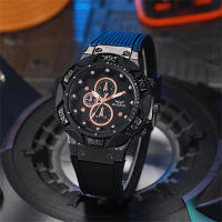 Reloj Deportivo De Cuarzo Para Hombre Con Pantalla Grande De Silicona Resistente Al Choque Reloj De Pulsera Casual Moda - details 2