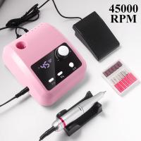 Máquina De Uñas Eléctrica De Alta Calidad Con Pantalla HD Y 45000 RPM Herramienta Profesional Para Manicura Y Pelacuaranas - details 2