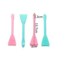 2Pcs Cepillo De Silicone Multifuncional Fácil De Limpiar Suave Para Maquillaje Y Limpieza Facial Herramientas De Belleza - details 1