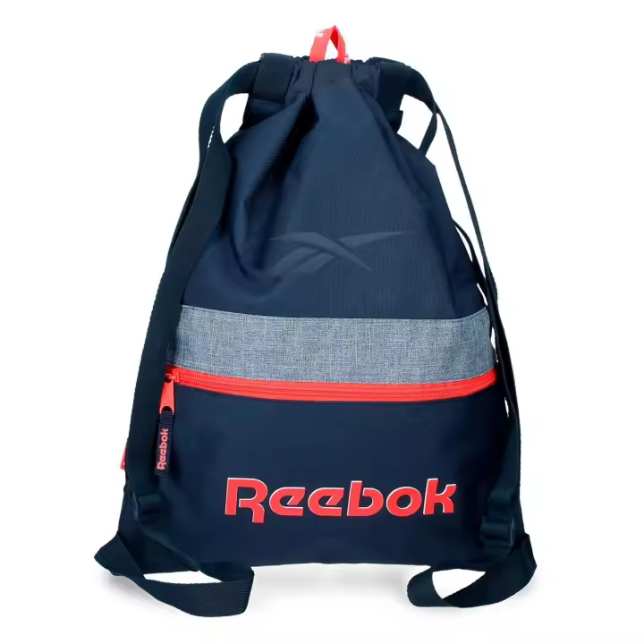 Reebok Mochila Saco Y Porta Alimentos Poliéster Lucia Azul - 1
