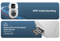 Cámara De Seguridad Exterior 8MP 4K Con Lente Dual Pantalla Dual Rastreo Automático AI IP Wifi PTZ CCTV Audio Bidireccional - details 11