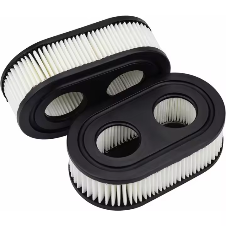 2 PCS Filtre à Air pour Tondeuse à Gazon pour Briggs & Stratton, 593260, Noir Más información - 1