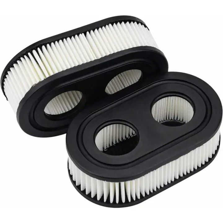 2 PCS Filtre à Air pour Tondeuse à Gazon pour Briggs & Stratton, 593260, Noir Más información - 1