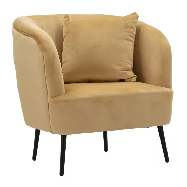 Asiento MF314, Madeira, Marrón, 73x66x78 cm - 1