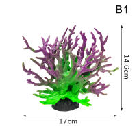 Decoración De Acuario Falsa Coral De Undersea Planta Acuática Simulación Para Tanque De Peces Adorno Micro Familiar - details 9