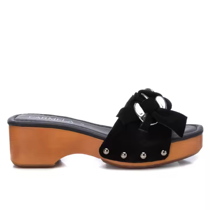 Carmela Mules de tacón NEGRO de color Negro - 1
