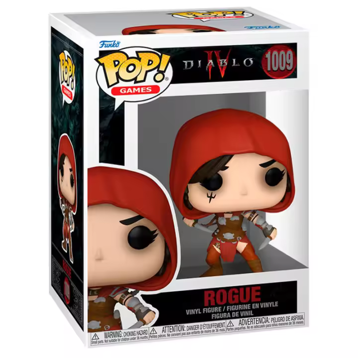 Figura Pop Diablo Iv Rogue-Figura de Vinilo Coleccionable - Idea de Regalo- Mercancia Oficial - Juguetes para Niños y Adultos - Movies Fans - Muñeco para Coleccionistas y Exposición - 1