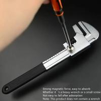 Pluma Telescópica Magnética 1pc 8lb Herramienta Mano Ajustable Para Recoger Bucle Mango De Acero Inoxidable Con Capacidad De Magnetismo - details 2
