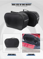 Bolsa Interior De Sillín Para Motocicleta Honda Gold Wing GL1800 2012-2017 Izquierda Y Derecha Resistentes Al Agua Nylon + PU - details 2