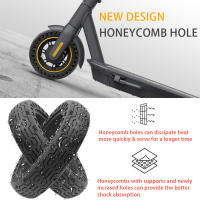 Pneumático De Goma Sólida 10 Pulgadas Para Scooter Eléctrico Ninebot Max G30 Neumático Honeycomb Inflable Resistente a Agujeros 10x2.50 Pieza - details 3
