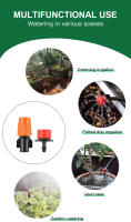Sistema De Riego Para Jardín Kit De Riega Drip Con Tubo Automático Ajustable Instalación Sencilla Ahorro De Agua Herramientas De Jardinería - details 3