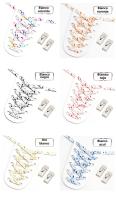 Cordones Sin Atar De Tira Elástica Y Colorida Con Bloqueo De Metal Para Zapatos Cómodos Y Rápidos De Desatar SMATLELF - details 7
