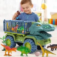 Camión Transportista De Dinosaurio Indominus Rex Juguete Educativo Para Niños Con Escena Del Parque De Dinosaurios Regalo De Cumpleaños - details 4