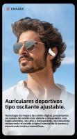 Auriculares Bluetooth Lenovo QT60 Deportivos Con Mango De Oído Y Modo Gaming Batería De 30 Horas Calidad De Sonido HiFi - details 0