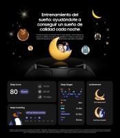 Samsung Galaxy Watch FE 40mm Bluetooth Reloj Inteligente, Pantalla 1.2" Super AMOLED, Monitoreo de la frecuencia cardíaca y el sueño, Rastreo de fitness, Mantente en forma y con estilo con el compañero diario en tu muñeca, 5 ATM, NFC - details 9