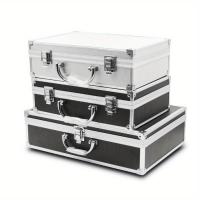 Caja De Herramientas Portátil De Aluminio Con Equipamiento De Seguridad Caja De Almacenamiento Con Esponja Resistente a Impactos Para Instrumentos - details 4