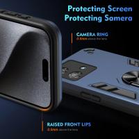 Funda De Armadura Antigolpes Para Moto Edge 50 pro 40 NEO 30 FUSION G 5G 2024 G PLAY G POWER 4G 5G 2024 2023 2022 Con Soporte Magnético Y Anillo - details 3