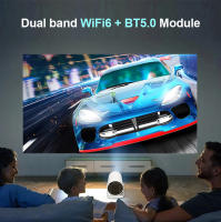 Proyector DITONG Hy300plus 4K Android 11 Dual Wifi6 250 ANSI Allwinner H713 BT5.0 1280*720 Enfoque Electrónico Para Cine En Casa - details 7