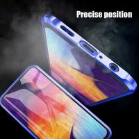 Funda De Teléfono Metálica Magnética De 360 ° Protección Completa Para Honor 90 70 50 20 pro 9X 8X Con Bumper De Vidrio Doble - details 3