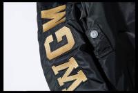 Chaqueta De Pilotaje Ma1 Estilo Japonés Para Hombres Y Mujeres Con Bordado Adecuada Para Motociclistas Y Uso Diario Talla M a XXXL Color Negro - details 9