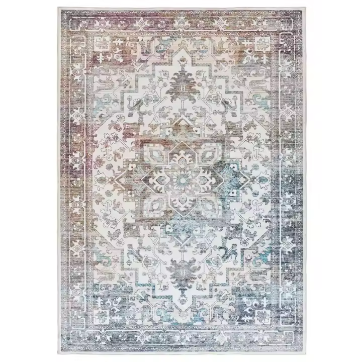 ATTICGO Alfombra de Interior de Estilo Vintage en Multicolor - CLASS 23004 | 80X150, 140X200, 160X230, 200X290 cm - 1