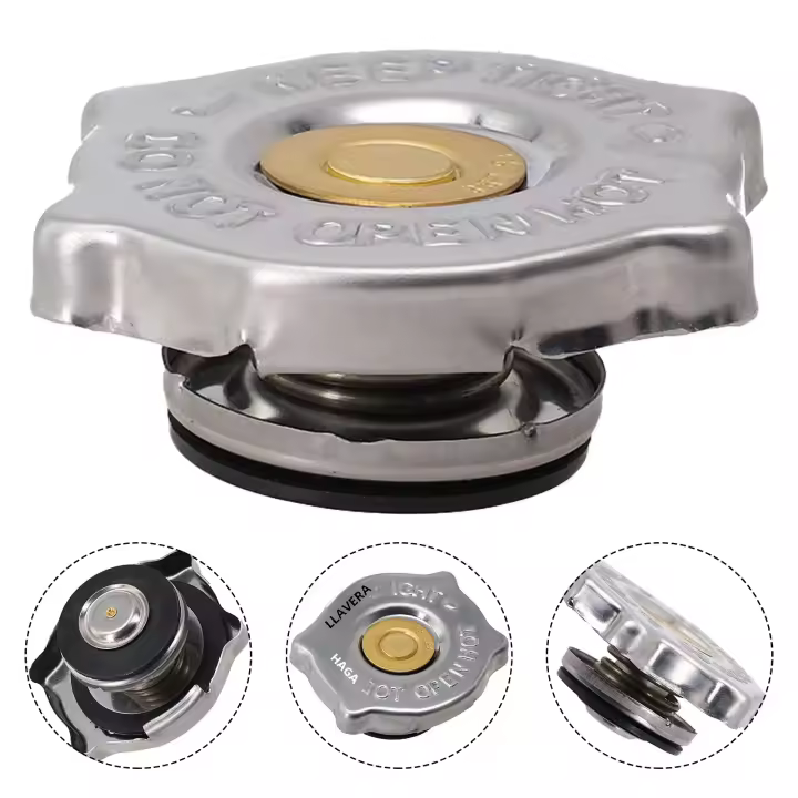 Tapa De Radiador 18LBS 52079799AA 55116901AA Para Dodge Avenger Durango Journey Jeep Conector De 4 Maneras Fijaciones De Coche Metálico - 1