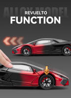 Modelo De Coche De Escala 1:24 Lamborghini Revuelto En Aleación Con Sonido Y Luz Vehículo Diecast De Metal Para Colección Y Juguetes Para Niños - details 5