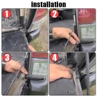 Resorte De Bisagra Trasera Para Puerta De Maletero De Toyota Tacoma 2017-2023 Pieza Derecha Accesorios De Auto Plástico - details 8