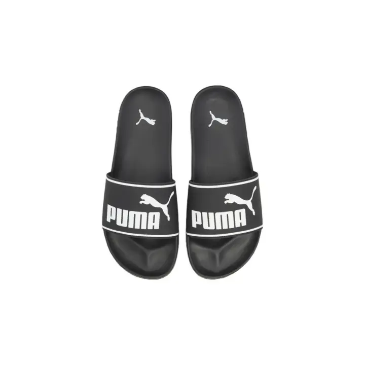 PUMA 384139 Chanclas hombre 30633 XL PALA PISCINA NEGRO BLANCO - 1