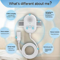 Alarma De Incontinencia Para Niños Y Adultos Recargable Por USB Con Sonidos Y Vibraciones Sensor De Despierto Para La Cama Para Niños Y Adultos - details 12