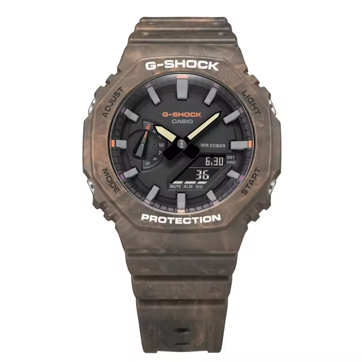 Reloj deportivo hombre Casio G-shock GA-2100FR-5AJF JDM (versión exclusiva mercado japonés) 200m WR Carbon Core Guard - 1