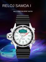 Reloj Deportivo Para Hombre SANDA Cuarzo Digital Resistente Al Agua Con Alarma Pantalla Dual Reloj Masculino De Cuarzo Dual Pantalla Digital Resistente Al Agua - details 0