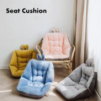 Cojín De Silla En Forma De Oreja De Conejo 1pc Cojín De Espalda Para Oficina Grueso Y Suave Decoración Para Hogar Material De Poliéster 100% - details 0