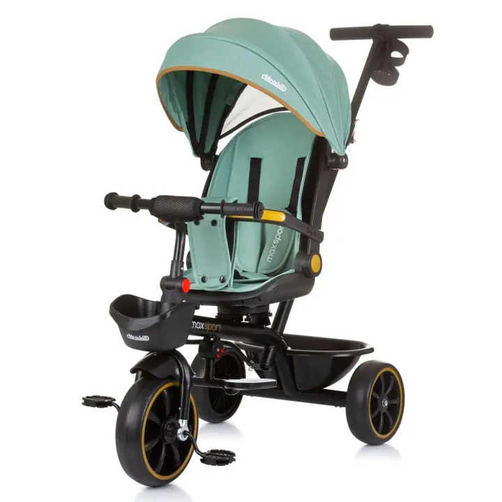 Chipolino Triciclo con Capota y Mango Parental MAX SPORT - 1
